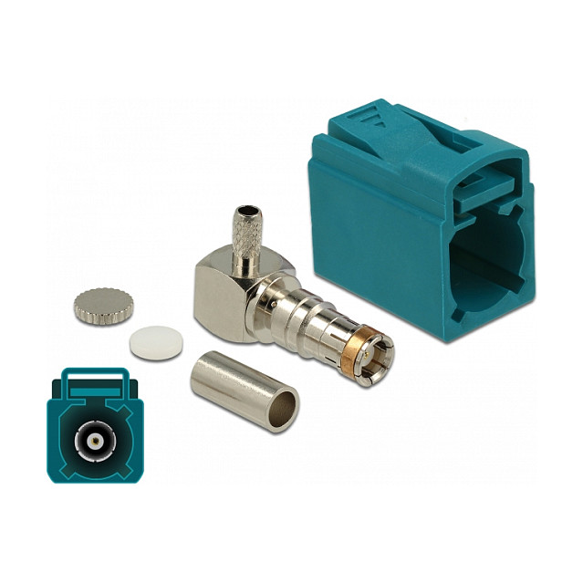 DeLOCK 89723 coaxial connector Netzwerk