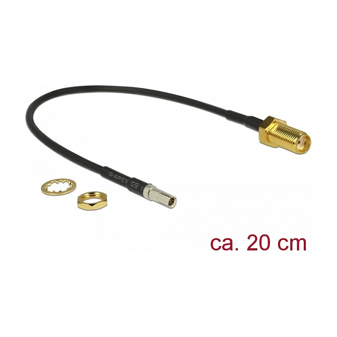 DeLOCK 89912 coaxial cable Netzwerk