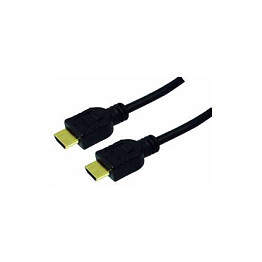Logilink HDMI-Kabel Ethernet A -> A St/St 20.00m Gold