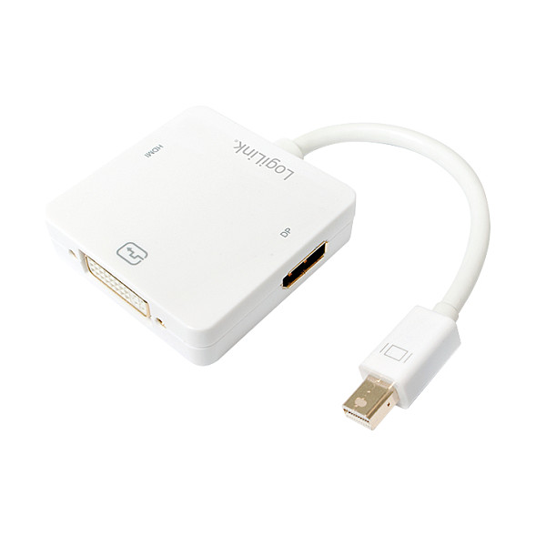 Logilink Adapter Mini DisplayPort -> HDMI+DVI+DisplayPort Display