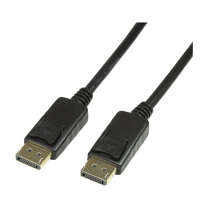 Logilink DisplayPort-Kabel DPort -> DPort St/St 10.00m black Display