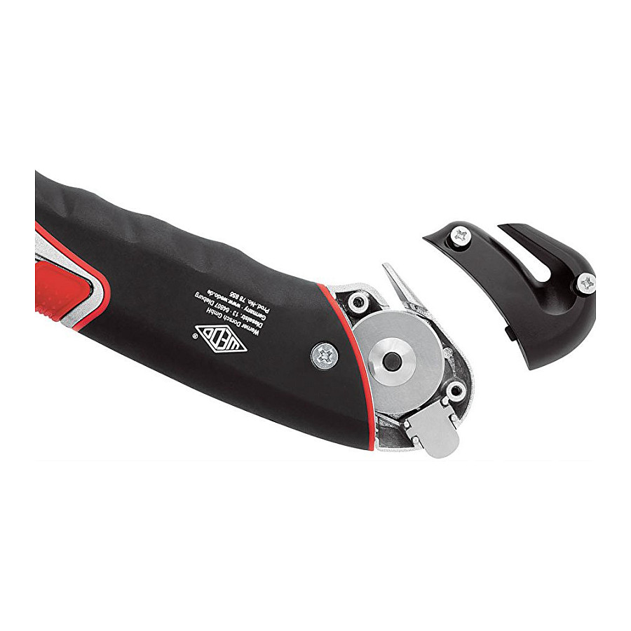 WEDO Cutter Safety Alu incl. 1 Ersatzklinge Stahl si/sw