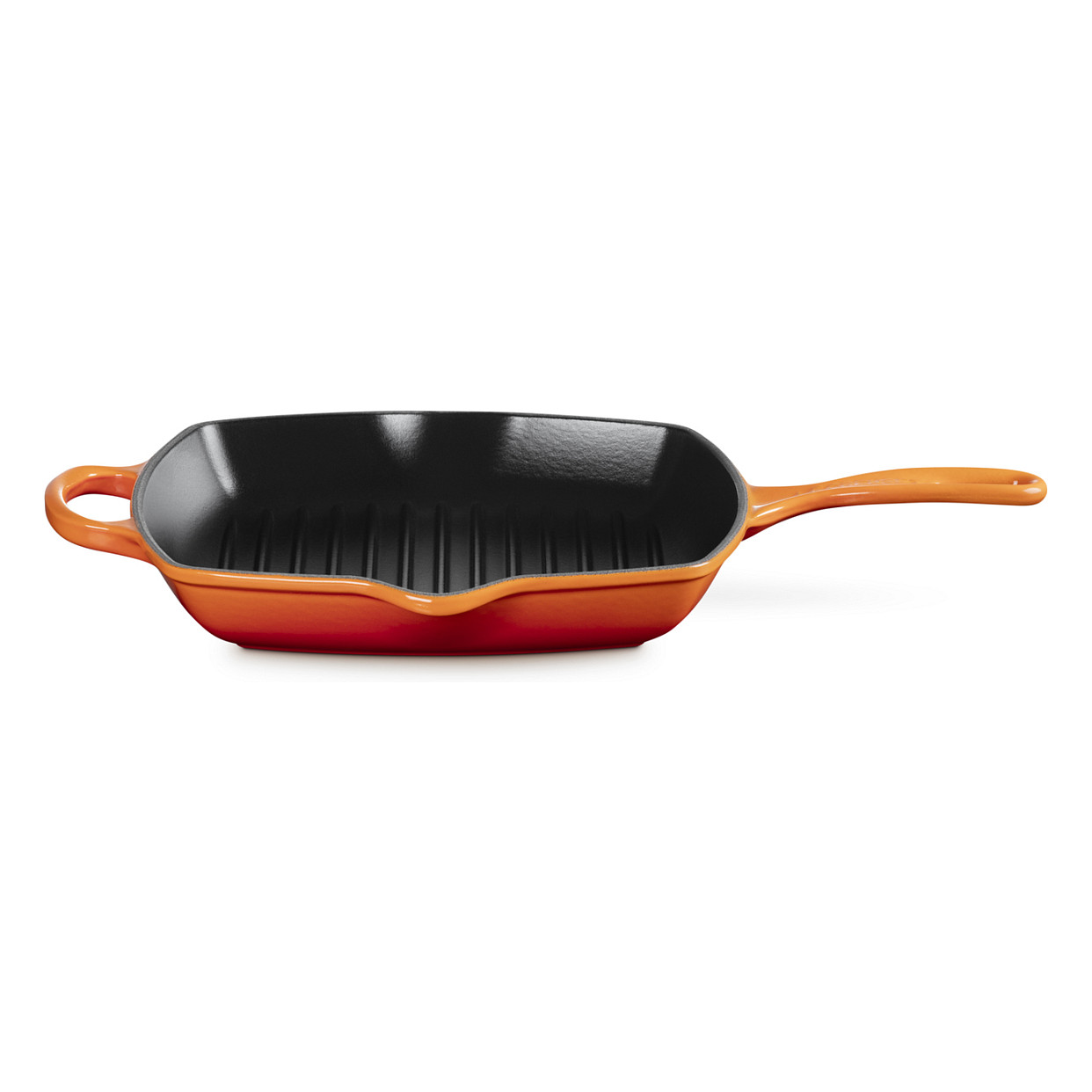 Le Creuset Grillpfanne Gusseisen Quad. Ofenrot 26 cm Haushaltskleingeräte