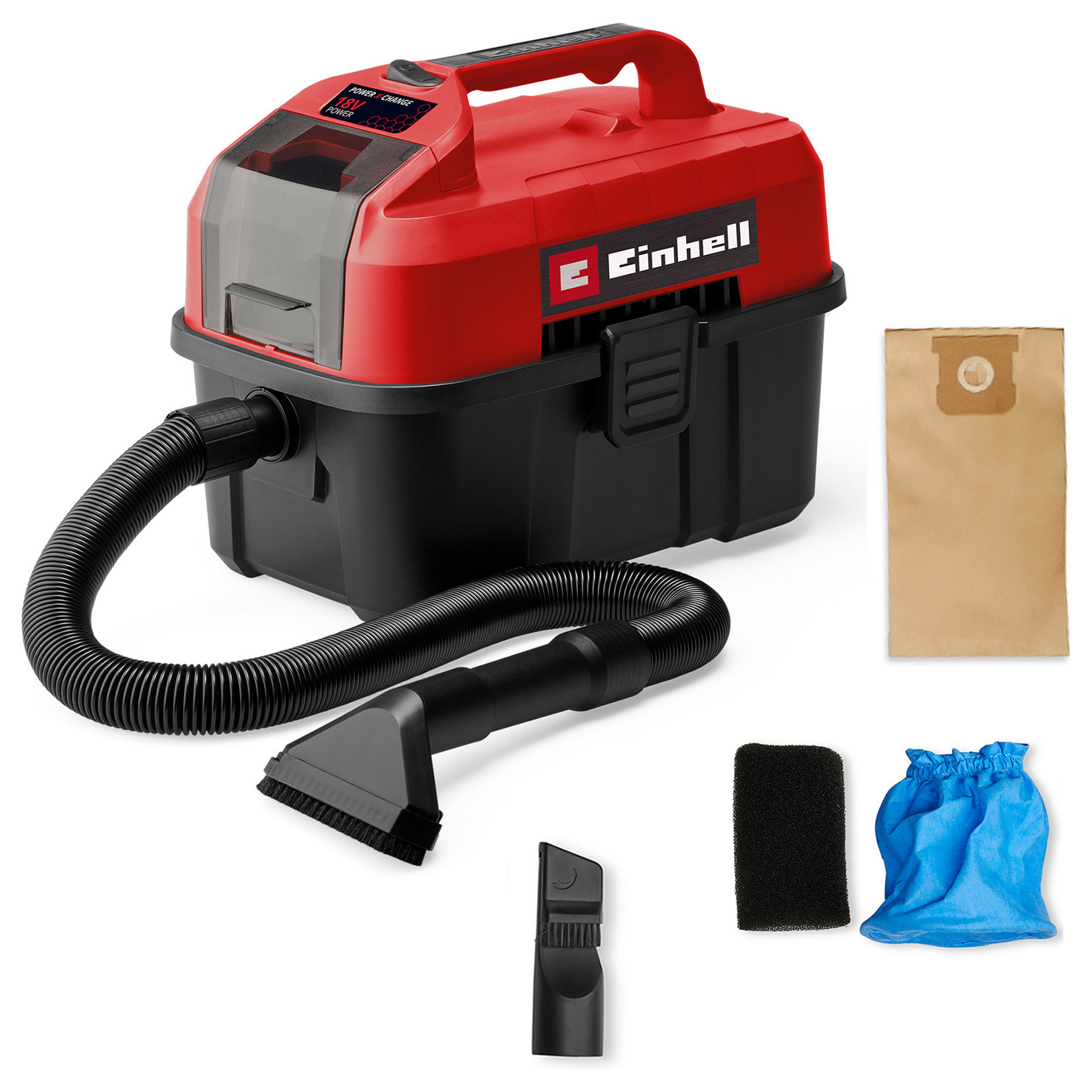 Einhell TE-VC 18/10 Li Solo Akku-Nass-Trockensauger