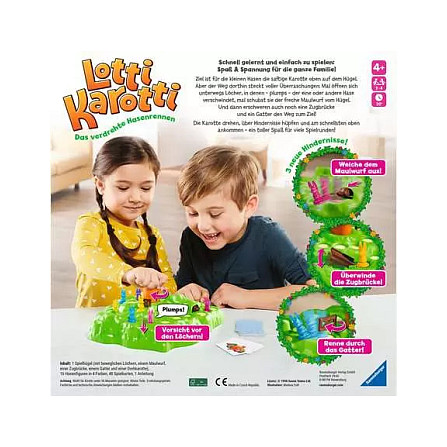 Ravensburger Lotti Karotti: Das verdrehte Hasenrennen