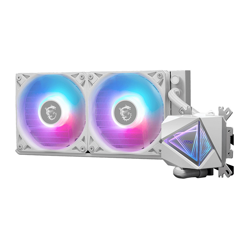 K MSI MAG CoreLiquid I240 WHITE