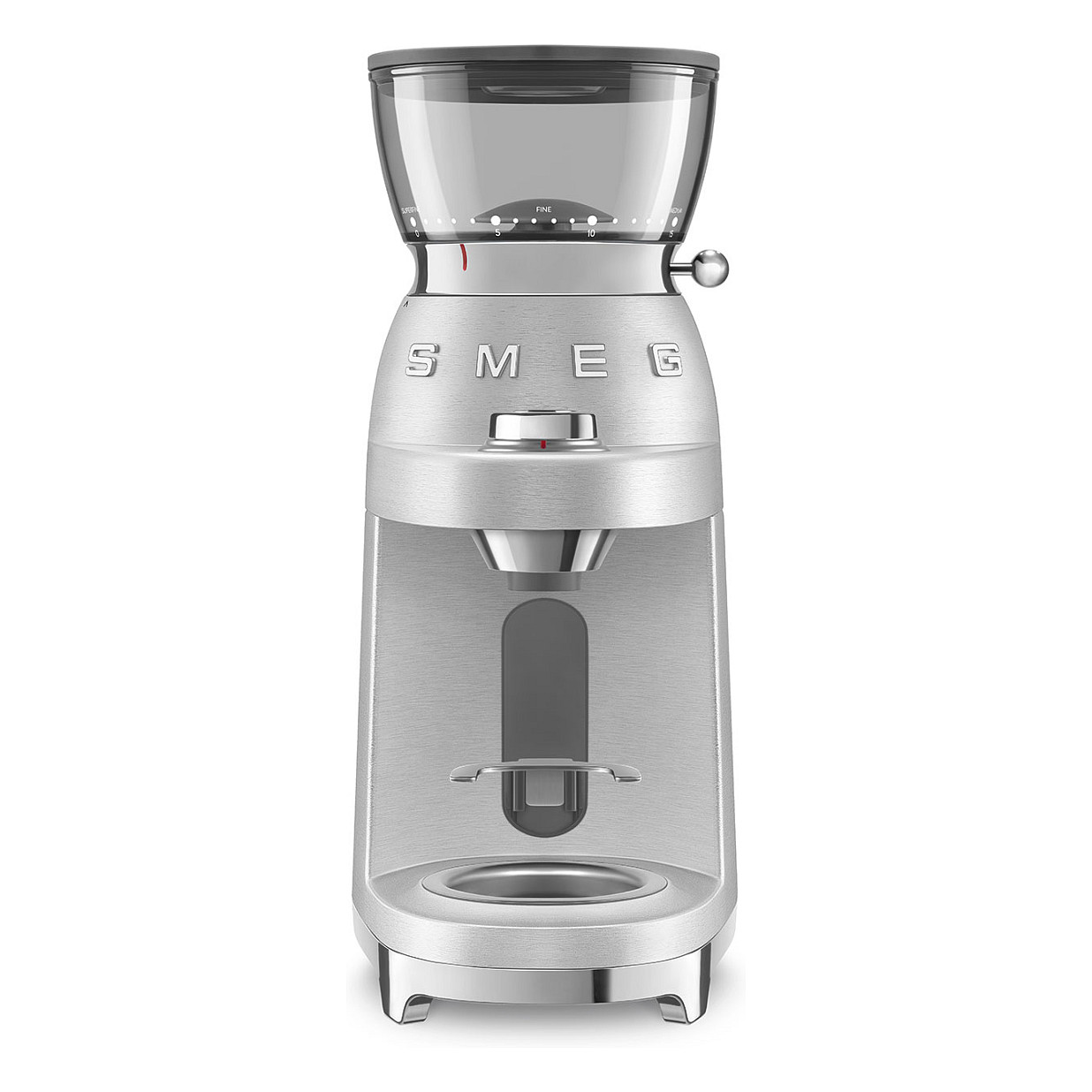 SMEG Kaffeemühle 50s Style CGF02SSEU *silber* Haushaltskleingeräte