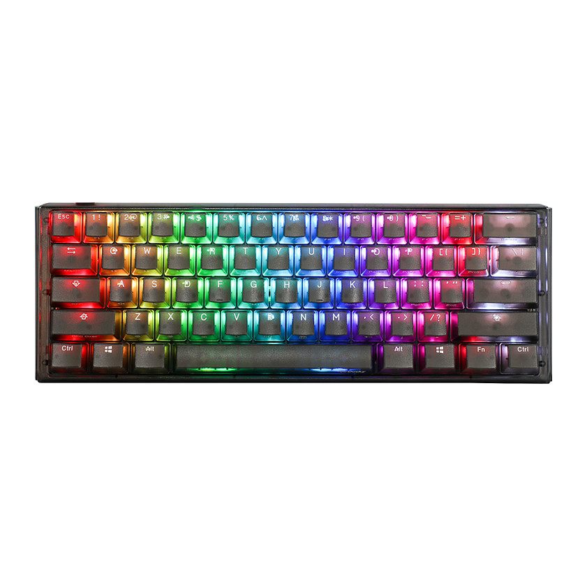 Ducky One 3 Aura Black Mini Gaming Tastatur. RGB LED - MX-Red (DKON2161ST-RDEPDABAAAC1)