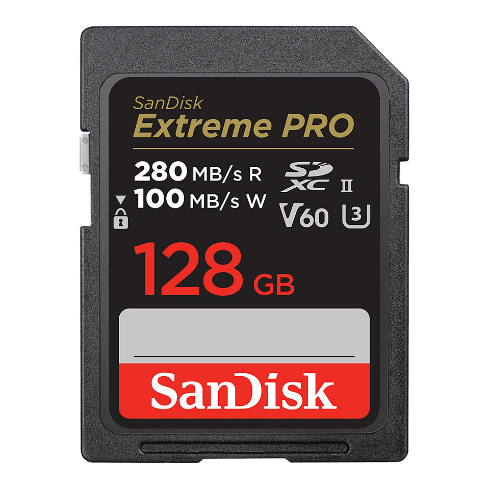 CARD Sandisk PRO 128GB V60 UHS-II S