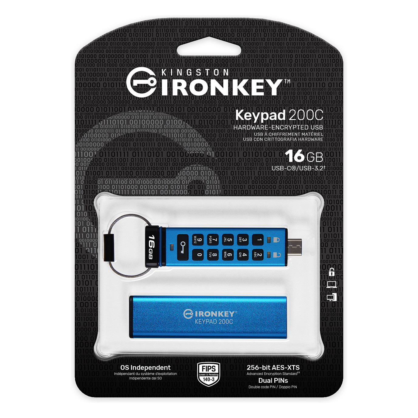 Kingston Technology IronKey Keypad 200 USB flash drive