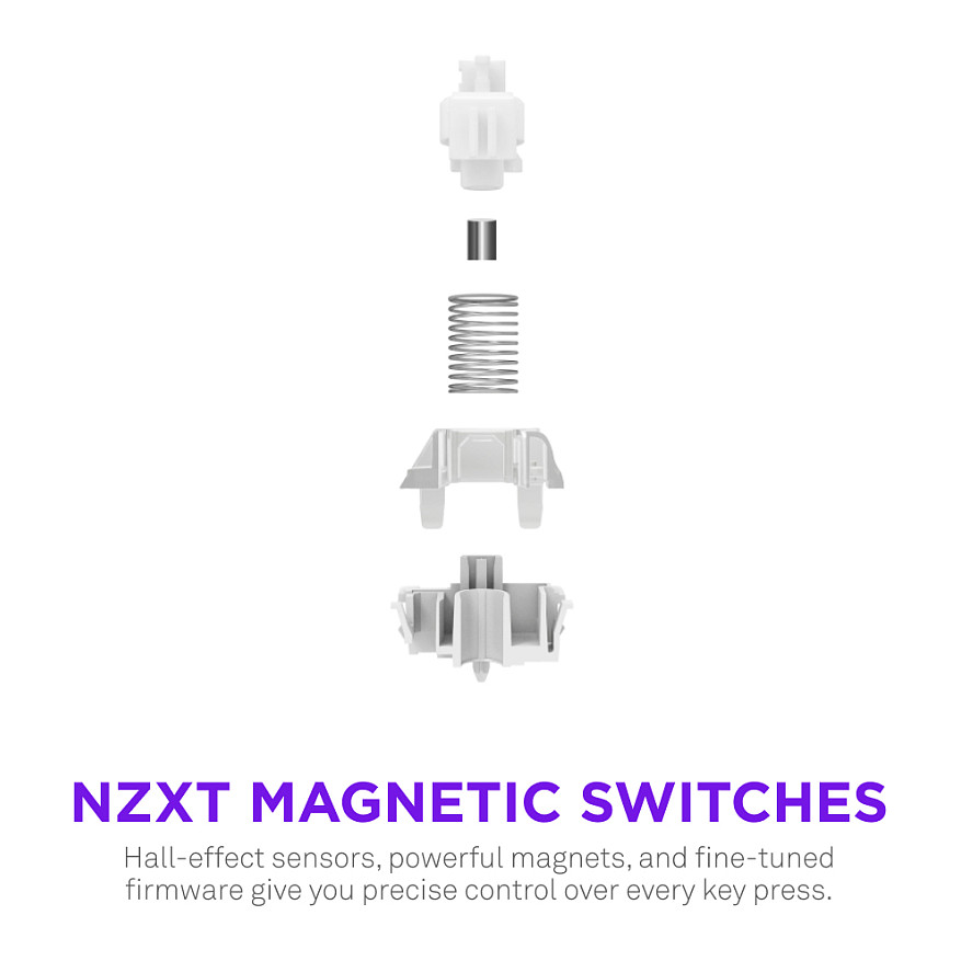 NZXT KB-101NW-DE keyboard