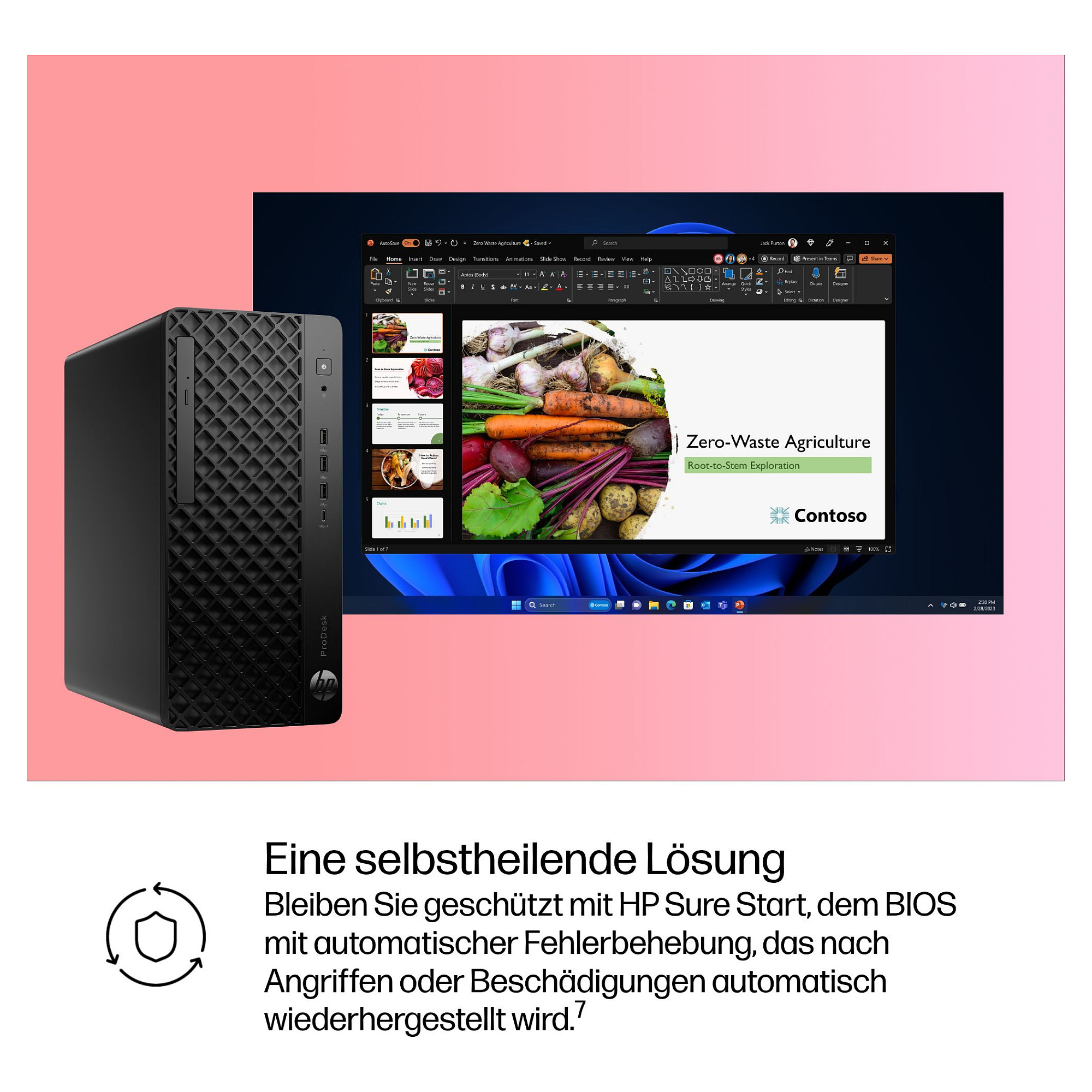 HP ProDesk 4 G1i AI Tower CU5 235/16GB/512GB/W11Pro