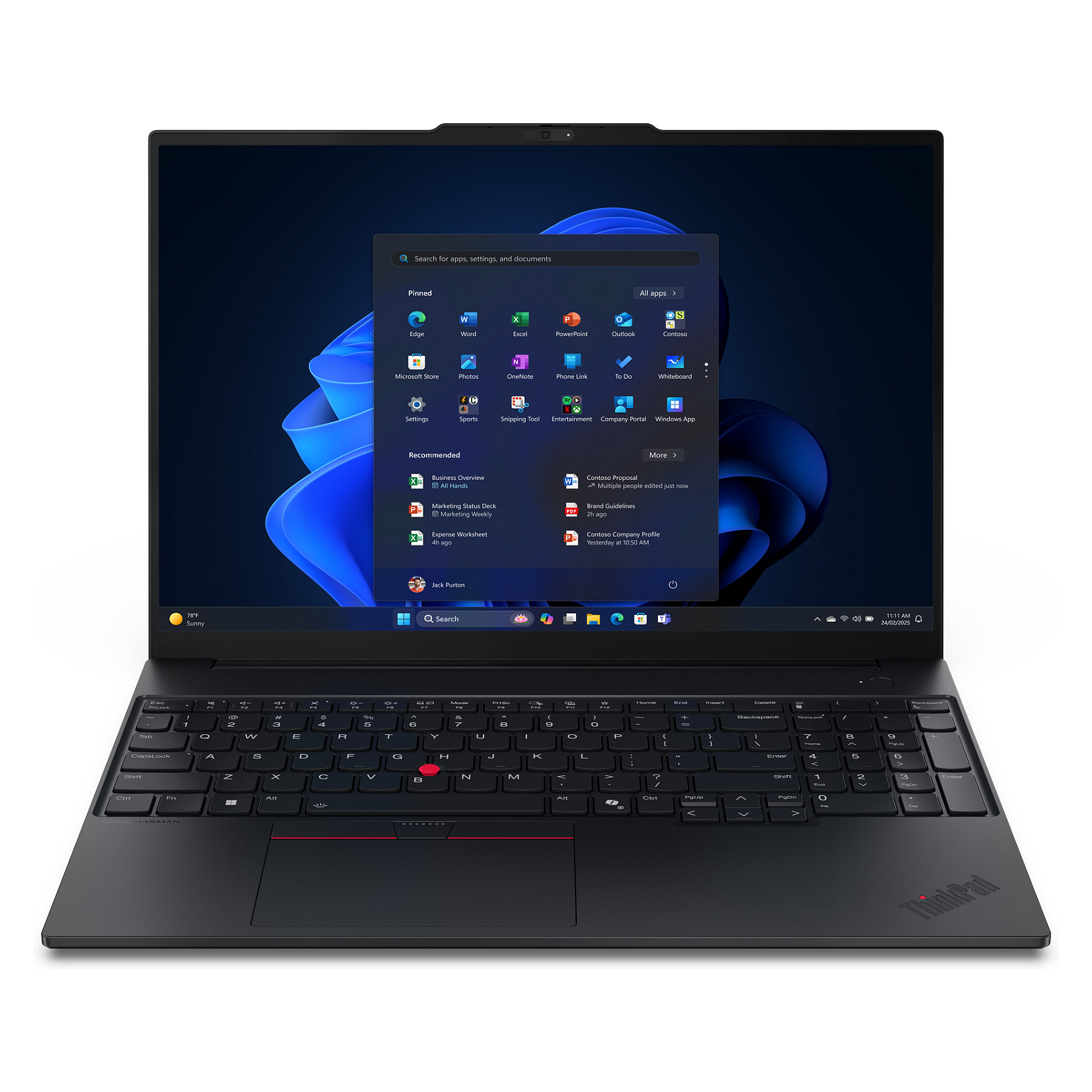 Lenovo ThinkPad E16 AMD G3 16" R7-250 32/1TB WUXGA W11P