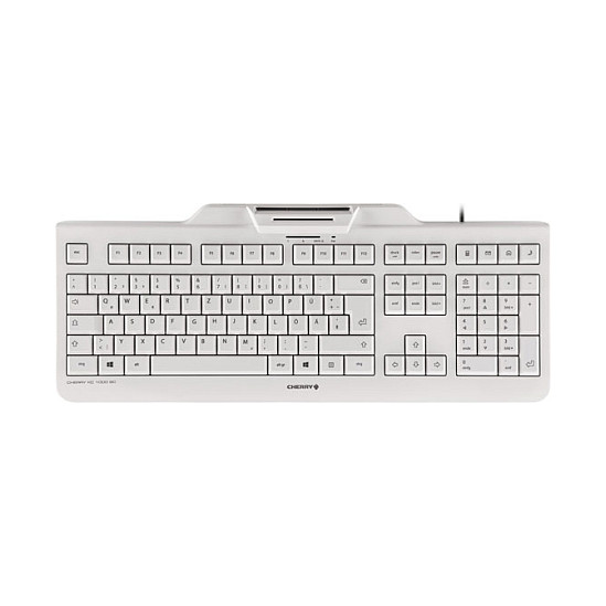 CHERRY KC 1000 SC Corded BE-Layout weiß/grau Smartcard