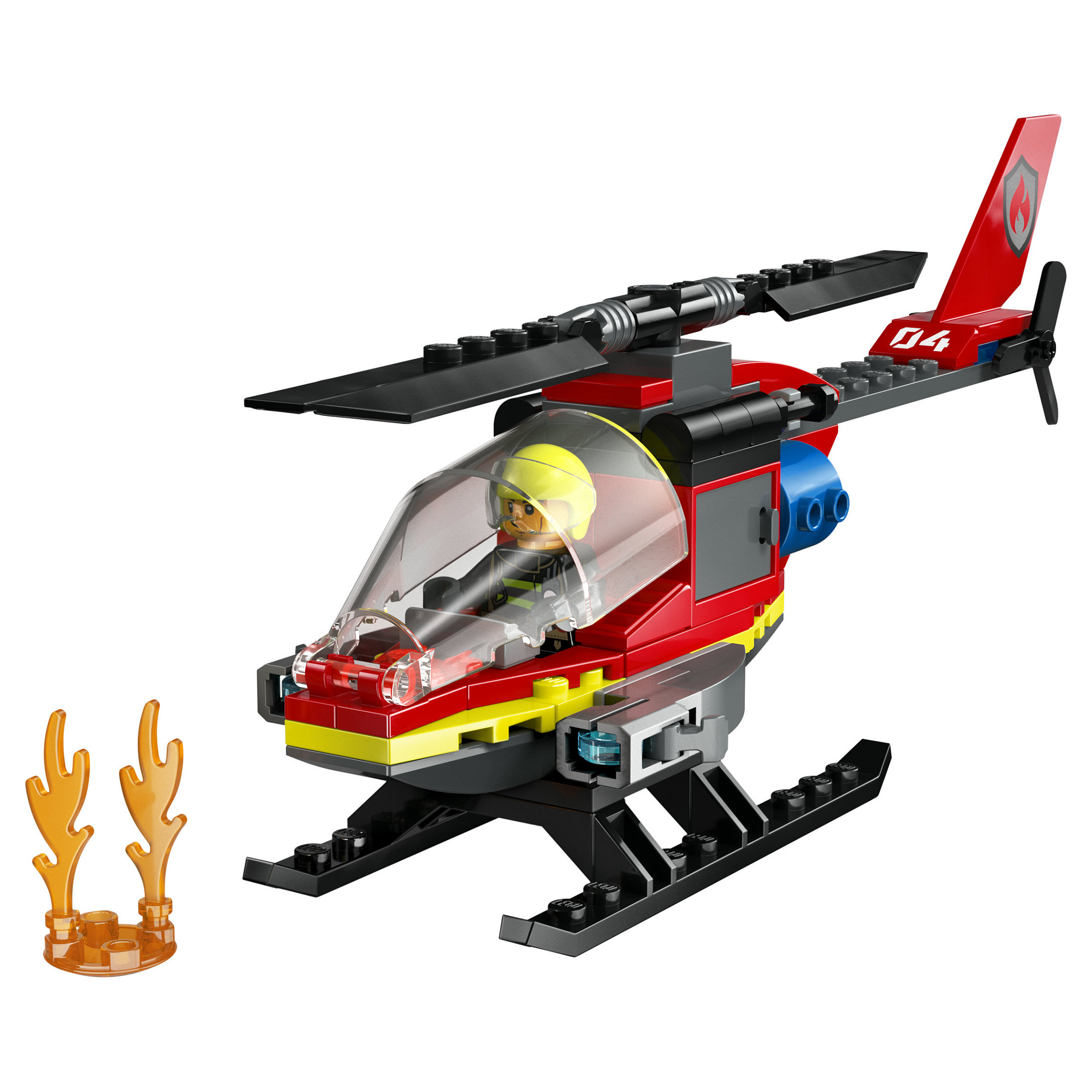 LEGO 60411 City Feuerwehrhubschrauber