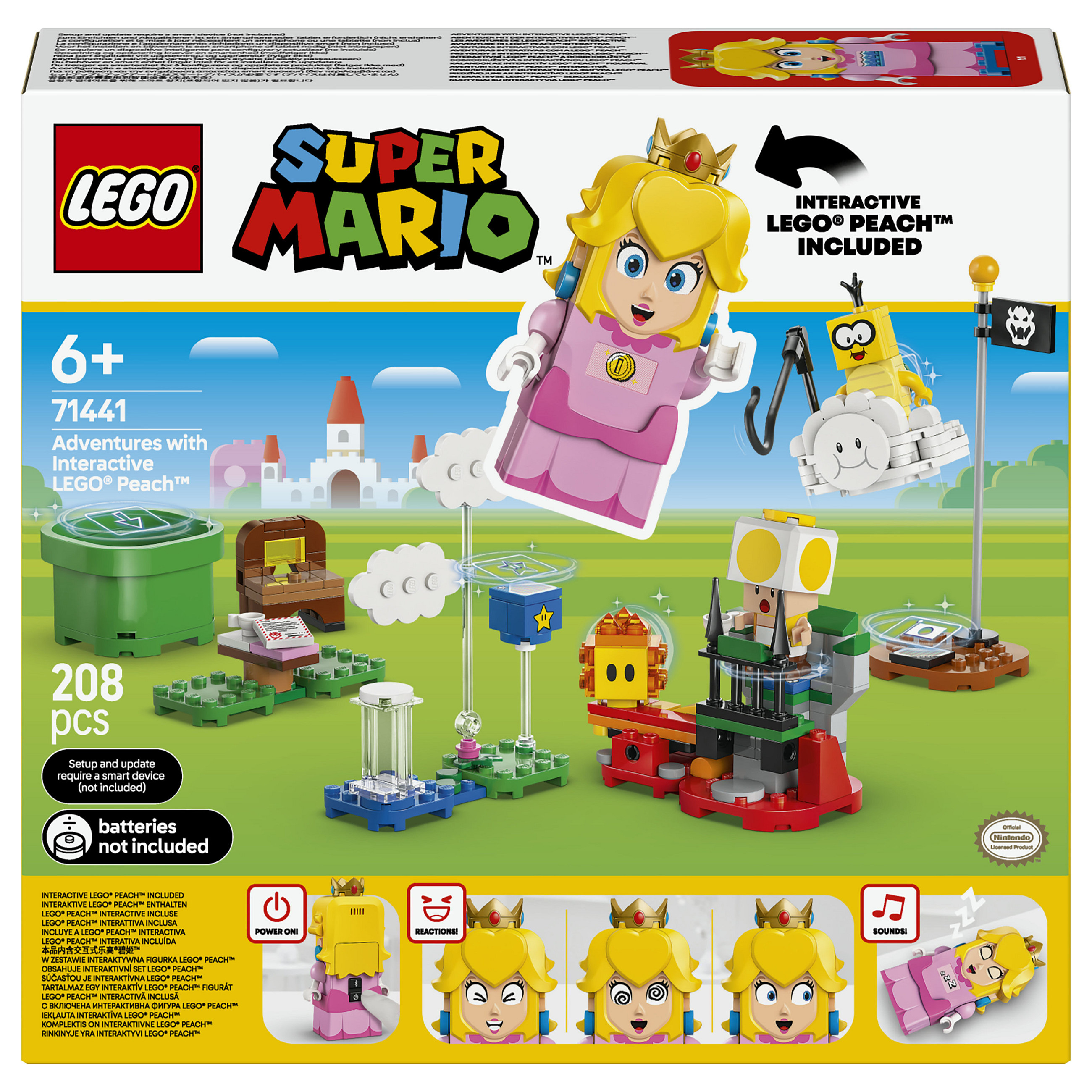LEGO Super Mario Adventures with Interactive Peach
