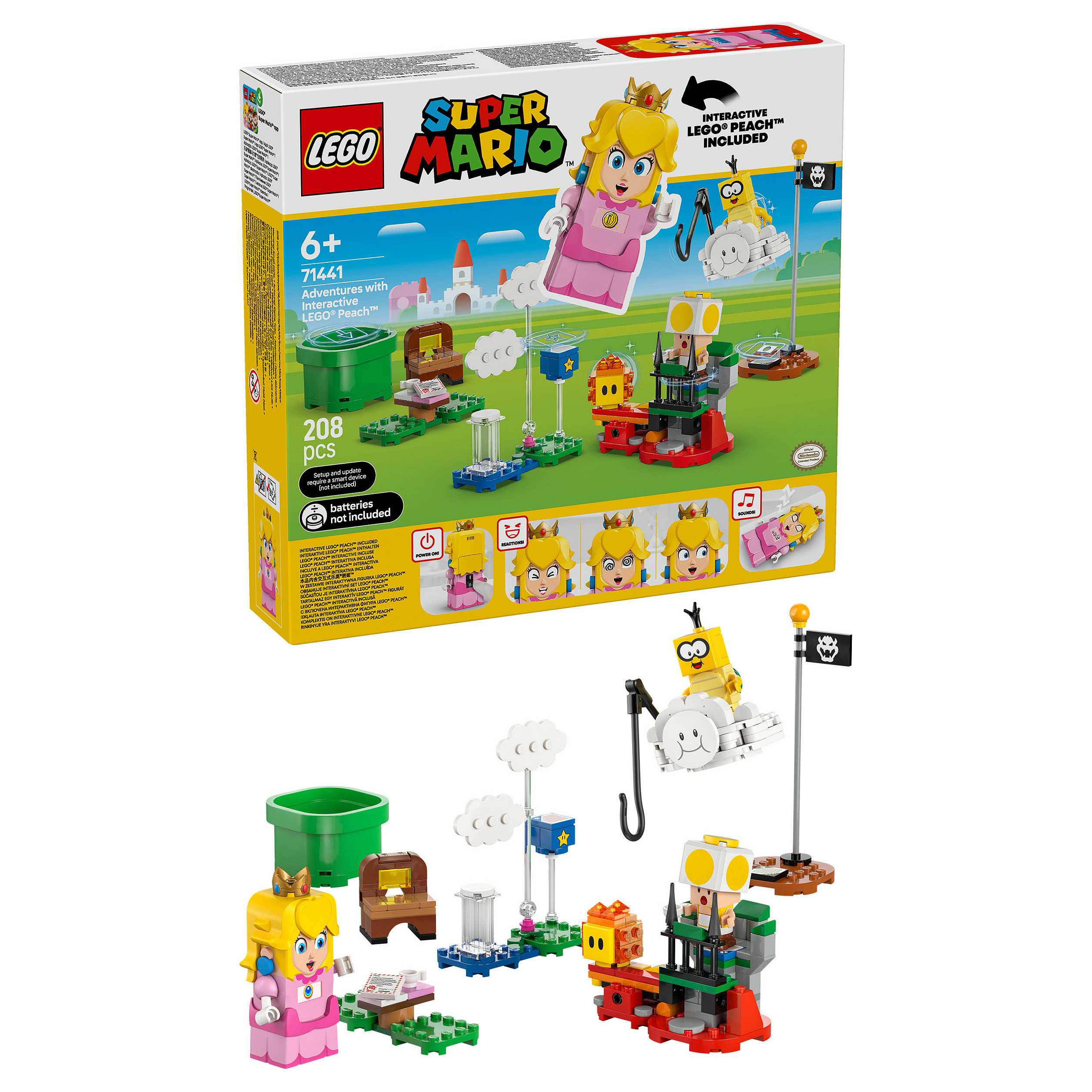LEGO Super Mario Adventures with Interactive Peach