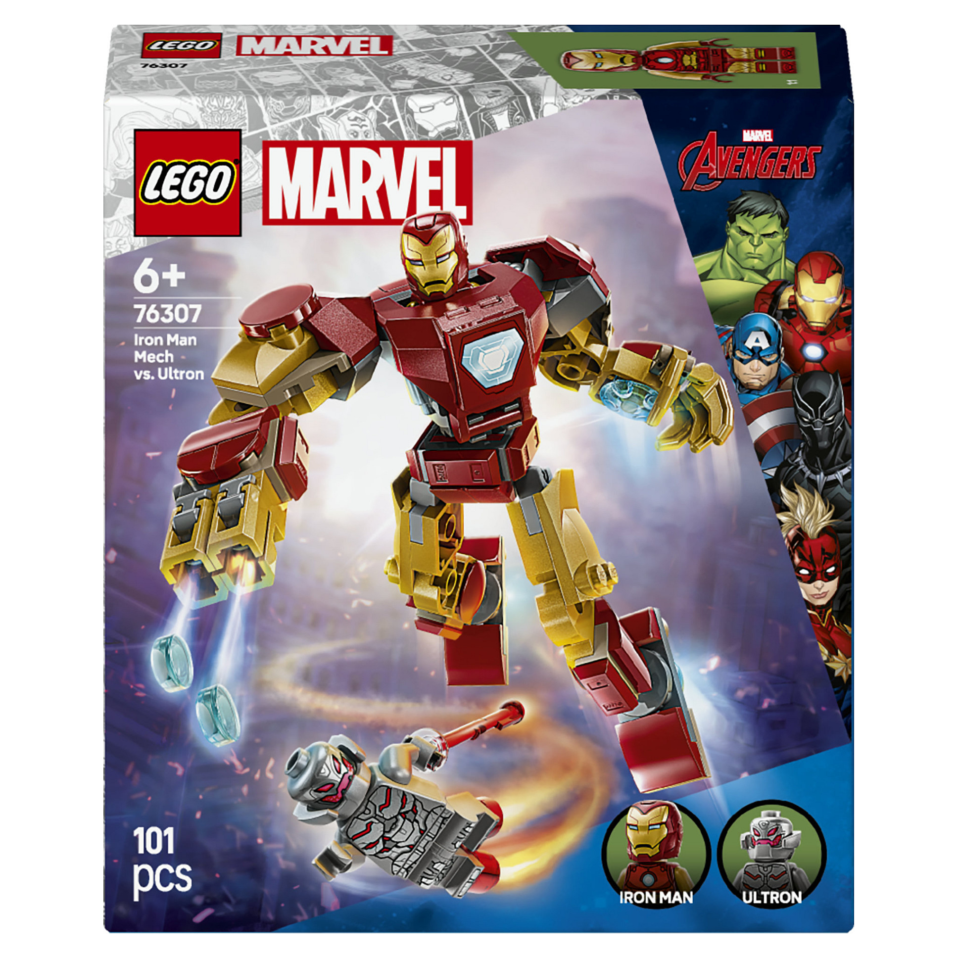 76307 LEGO® MARVEL SUPER HEROES Iron Man Mech vs. Ultron