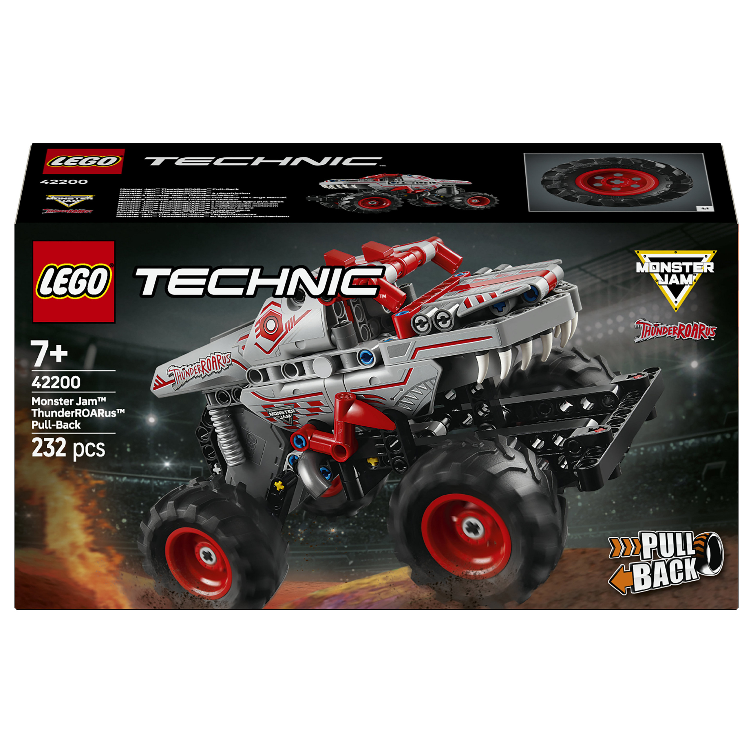 LEGO Technic Monster Jam ThunderROARus Pull-Back Spielwaren