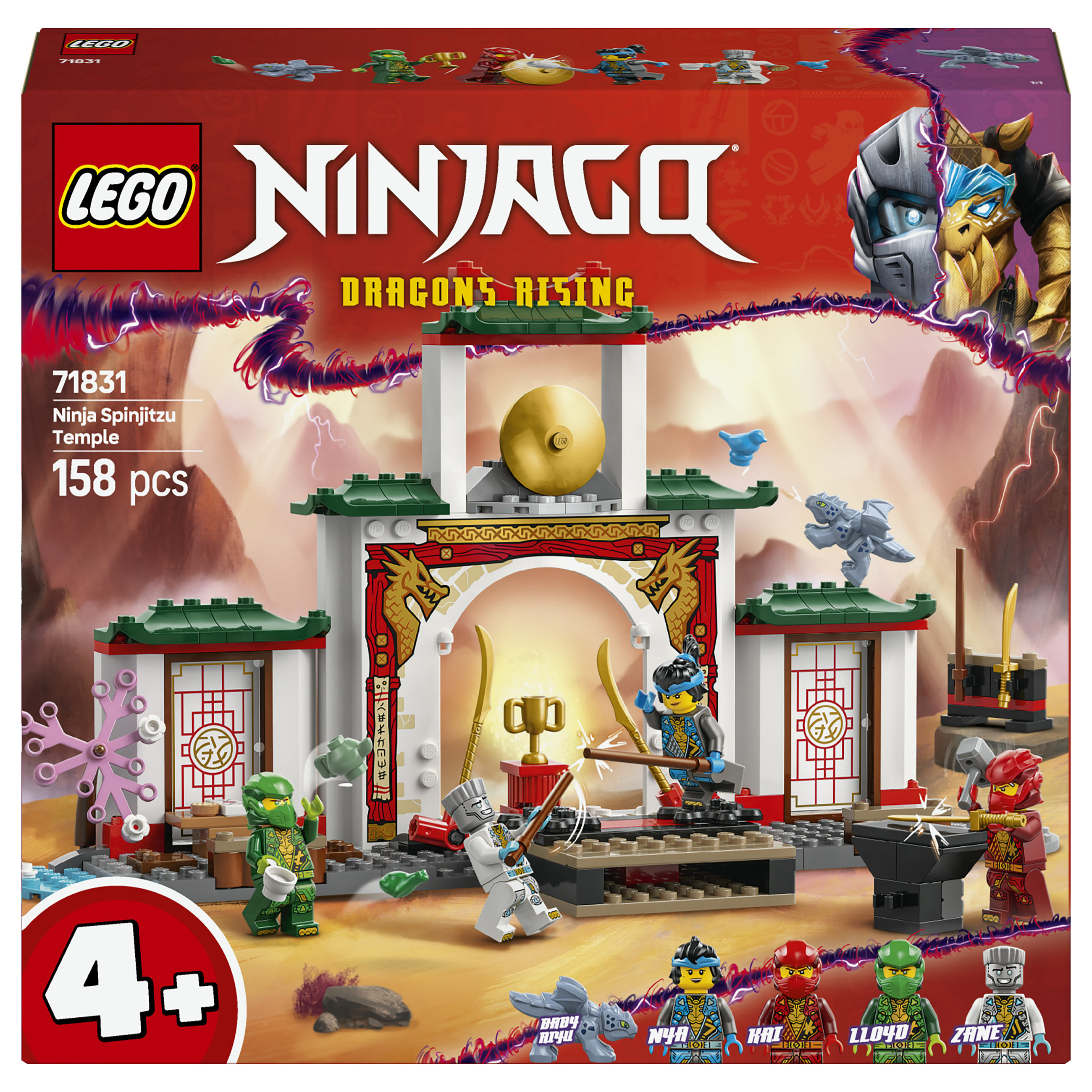 LEGO NINJAGO Ninja Spinjitzu Temple Spielwaren
