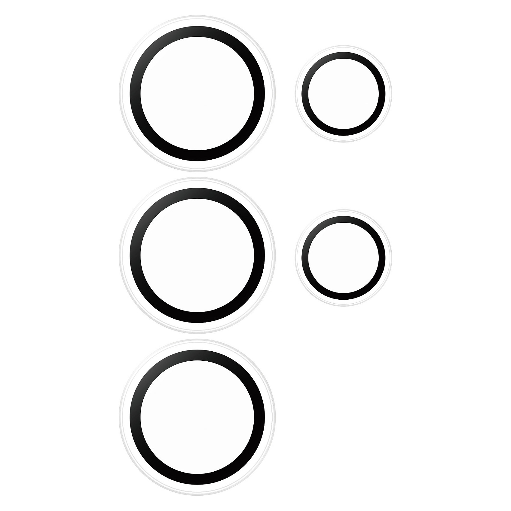 PanzerGlass ® Hoops® Camera Lens Protector Transparent Samsung Galaxy S25 Ultra