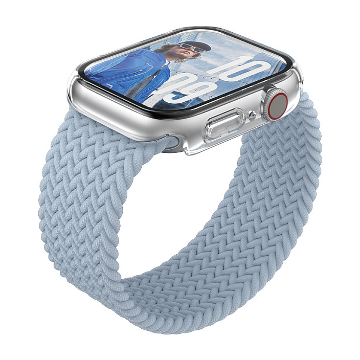 PanzerGlass ® Case Full Body Slim Transparent Apple Watch Series 11 | 10 | 46mm