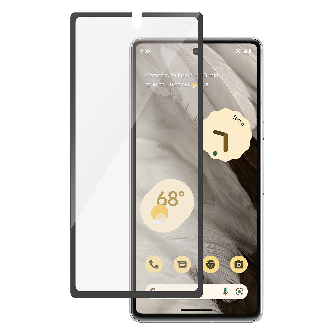 PanzerGlass ® Screen Protector Google Pixel 7a | Ultra Wide Fit
