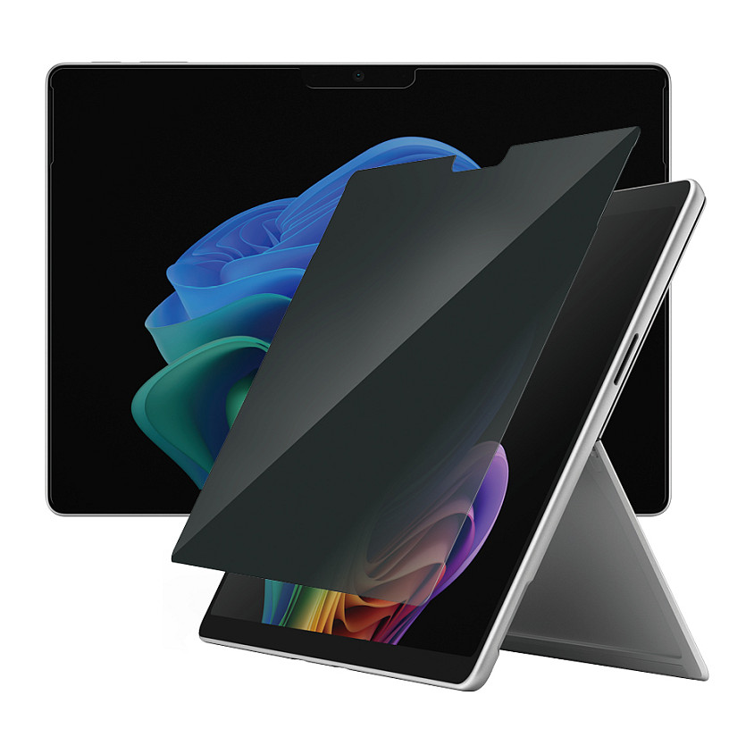 PanzerGlass ® 2-Way Privacy Screen Protector Microsoft Surface Pro X | Pro 8 | Pro 9 | Pro 10 | Pro 11 | Pro 12 | Ultra-Wide Fit Smartphone Zubehör