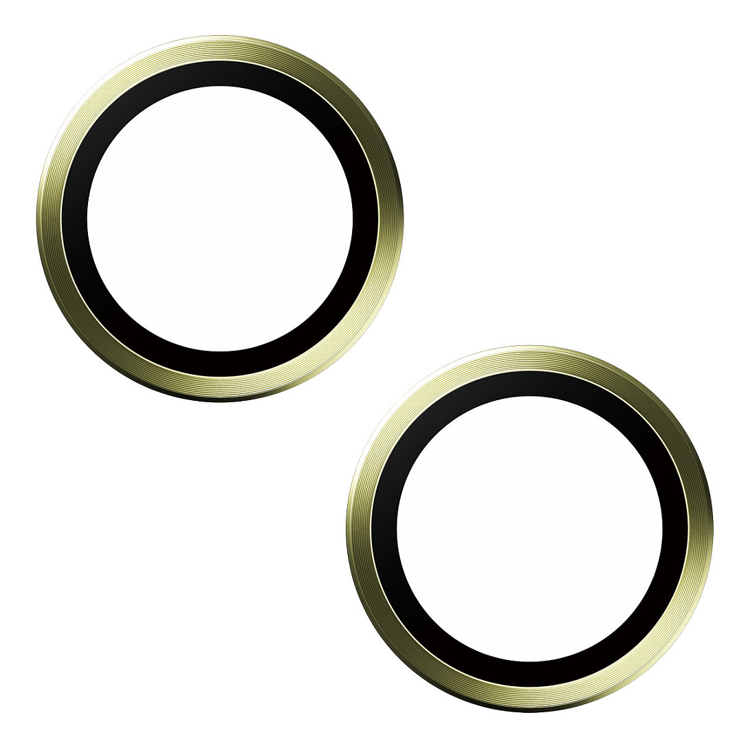 PanzerGlass ® Hoops® Camera Lens Protector Yellow iPhone 15 | 15 Plus