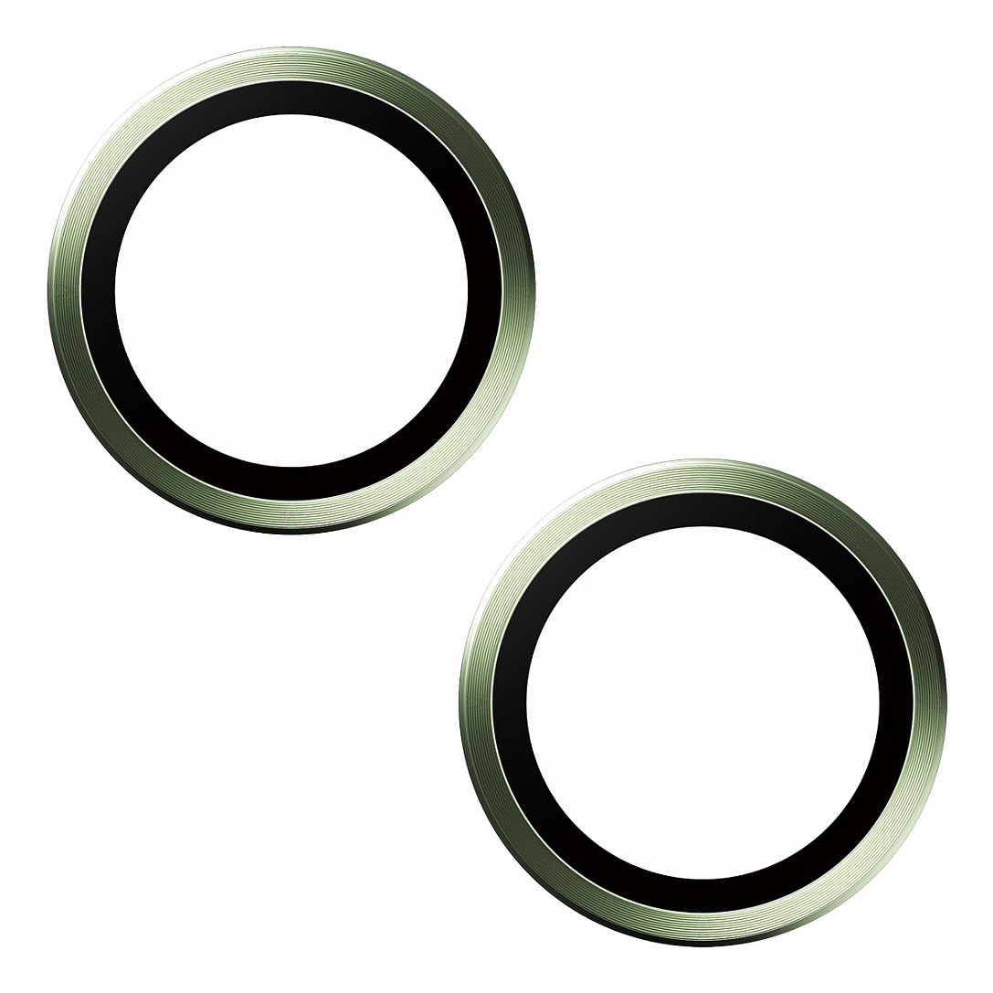 PanzerGlass ® Hoops® Camera Lens Protector Green iPhone 15 | 15 Plus