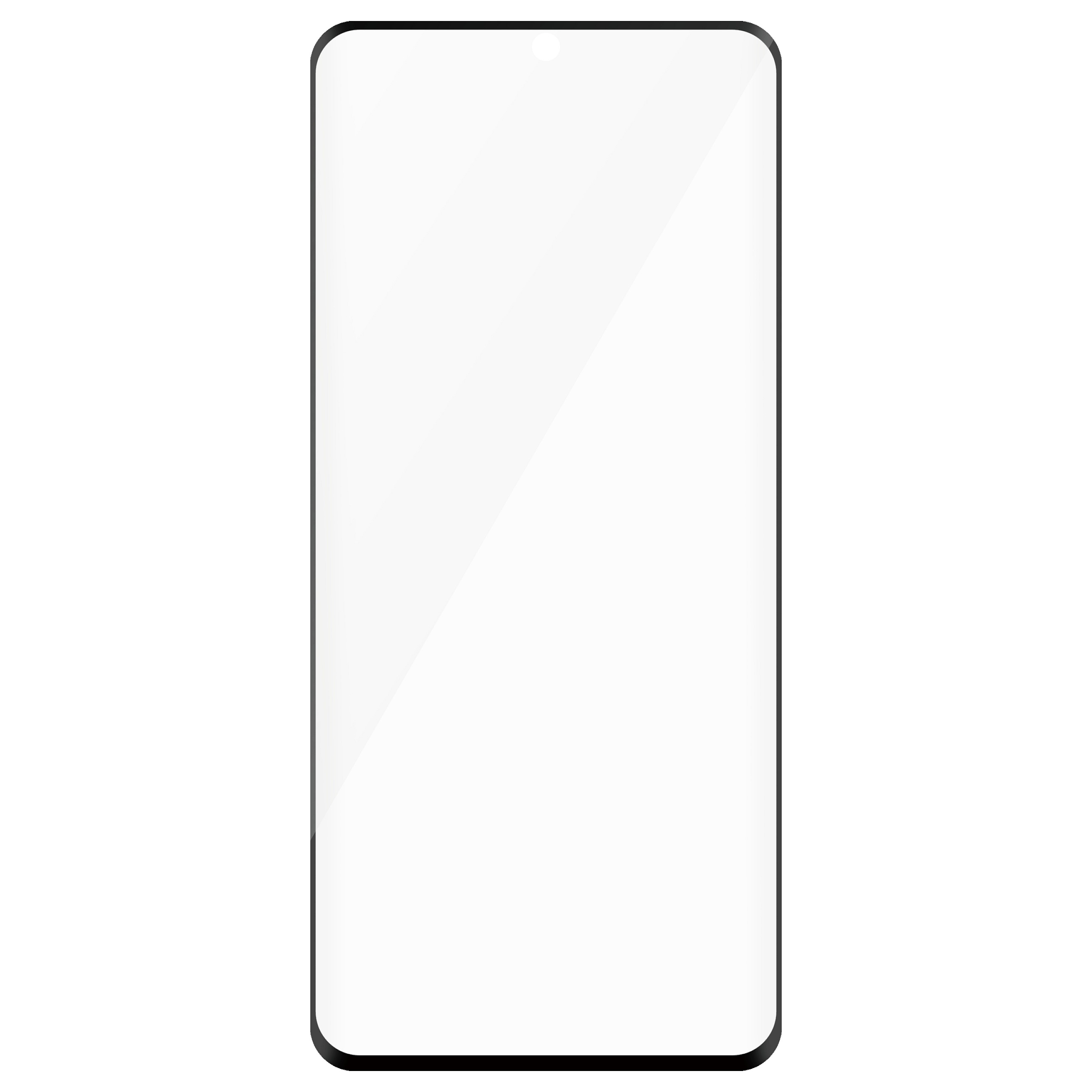 PanzerGlass SAFE. by ® Screen Protector w. Black Frame Samsung Galaxy S20 5G | Ultra-Wide Fit | BULK