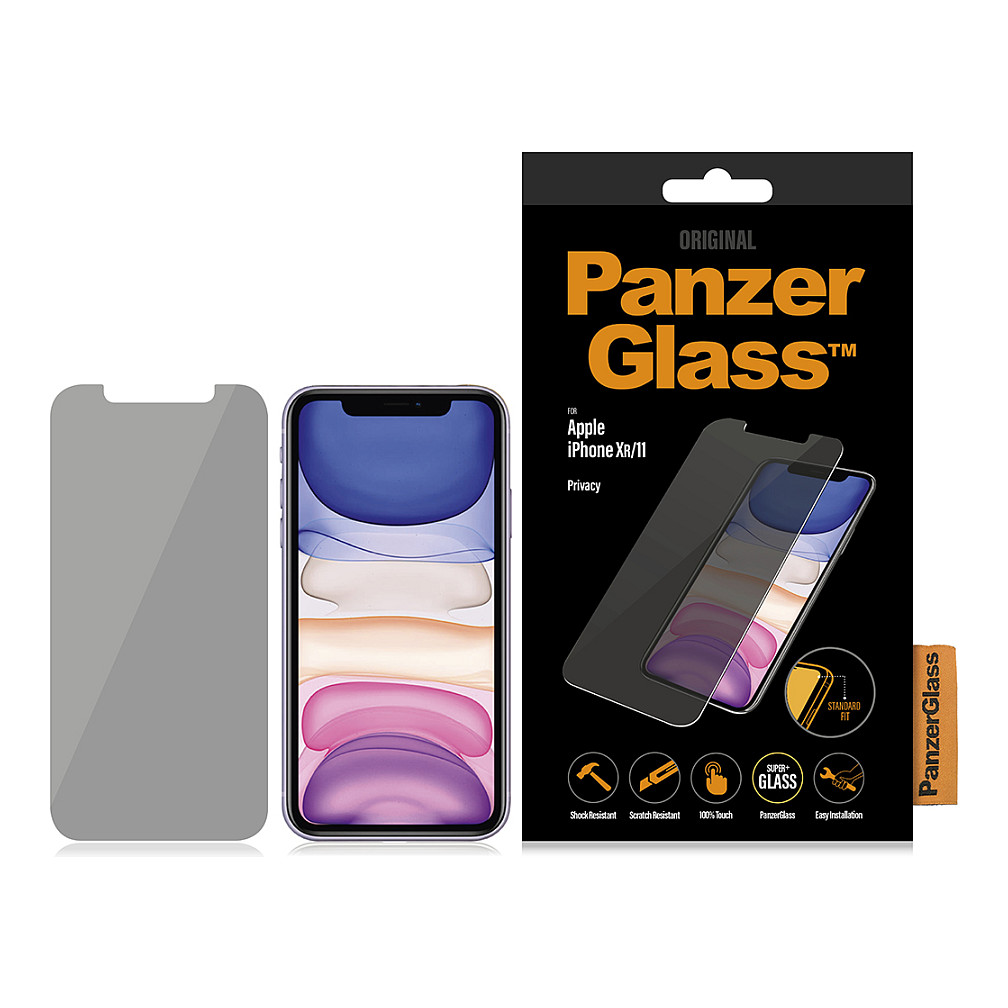 PanzerGlass ® Privacy Screen Protector iPhone 11 | XR | Standard Fit