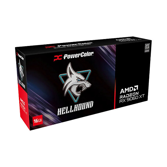PowerColor Hellhound AMD Radeon RX 9060 XT 16GB GDDR6