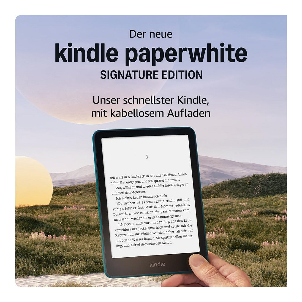 Amazon Kindle Paperwhite Signature Edition e-book reader