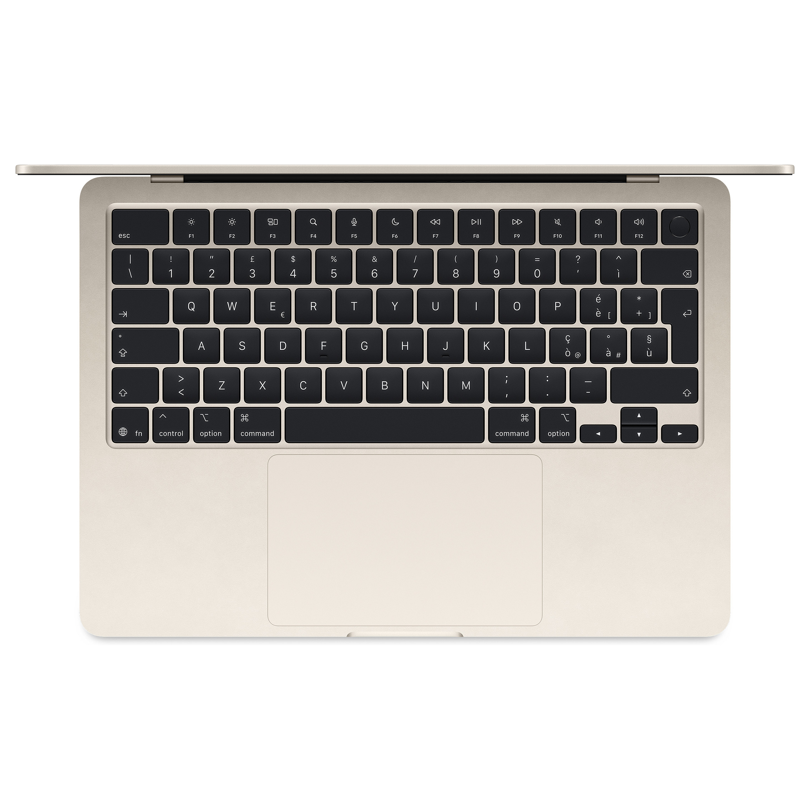 MacBook Air Z1CW 34.46cm 13.6Zoll M4 10C CPU/10C GPU/16C N.E. 16GB 512GB SSD 70W USB-C DE - Polarstern