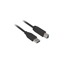 Kabel USB 3.0 StA-StB 1.0m schwarz