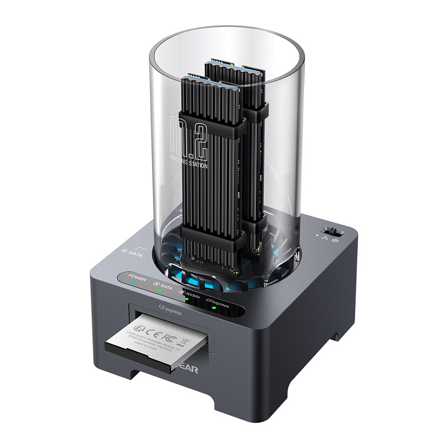 GRAUGEAR G-M2DK-CR-10G storage drive docking station