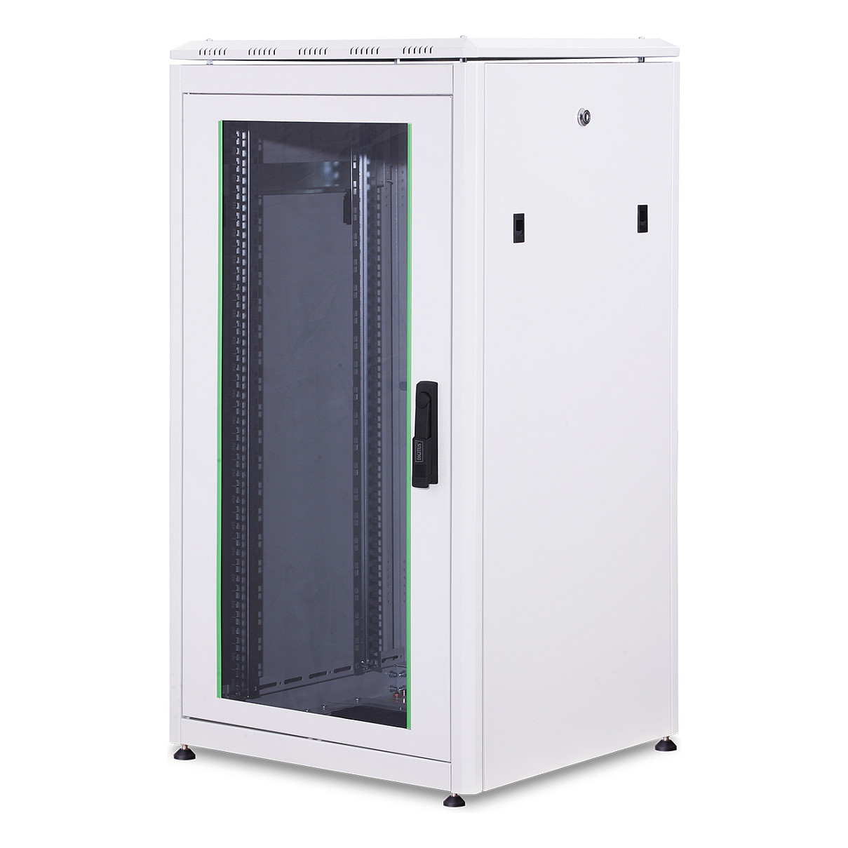 DIGITUS Netzwerkschrank Unique 22HE 1164x600x600mm grau (Speditionsversand)