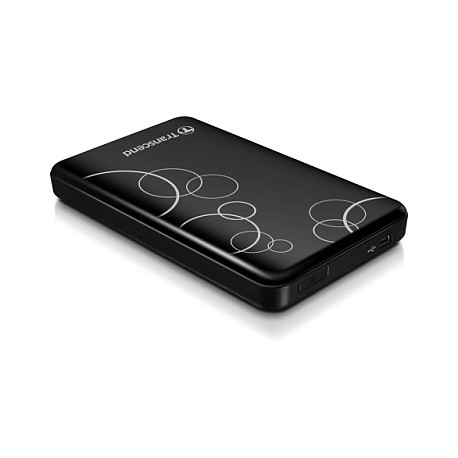 Transcend StoreJet 25A3K external hard drive