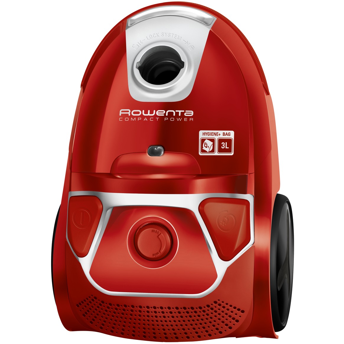 Rowenta Bodenstaubsauger Compact Power Parkett (rot)