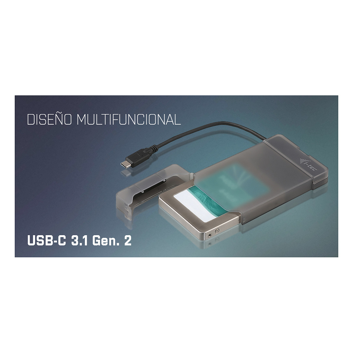 i-tec C31MYSAFEU313 storage drive enclosure
