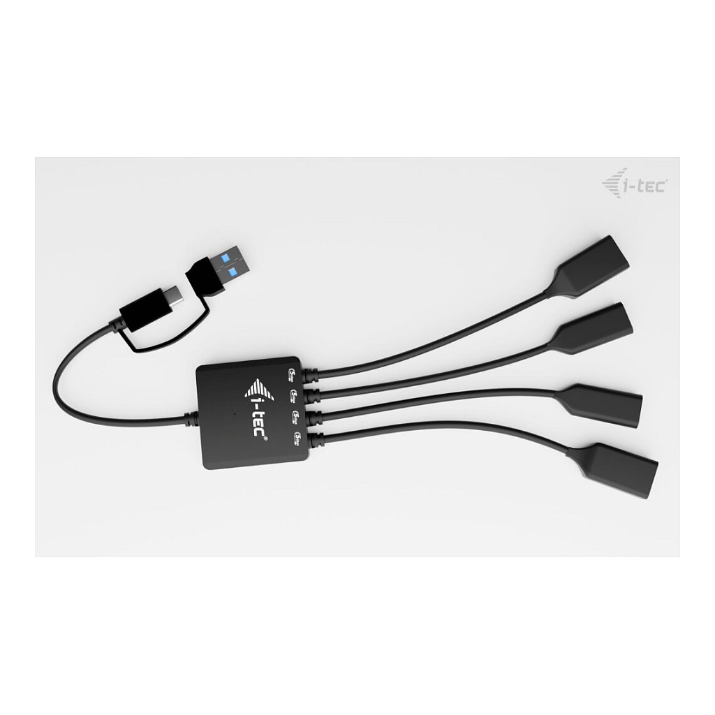 i-tec USB-C/USB-A Cable HUB 4 port (2x USB-C. 2x USB-A)