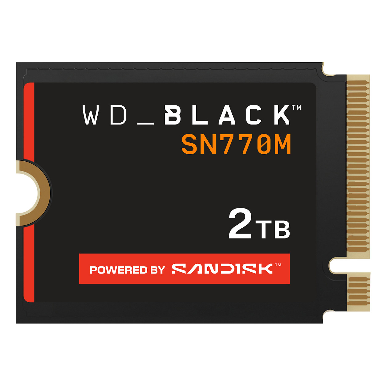 M.2 2TB WD Black SN770M WDBDNH0020BBK-WRSN intern 2230 - PCIe 4.0 x4 (NVMe)