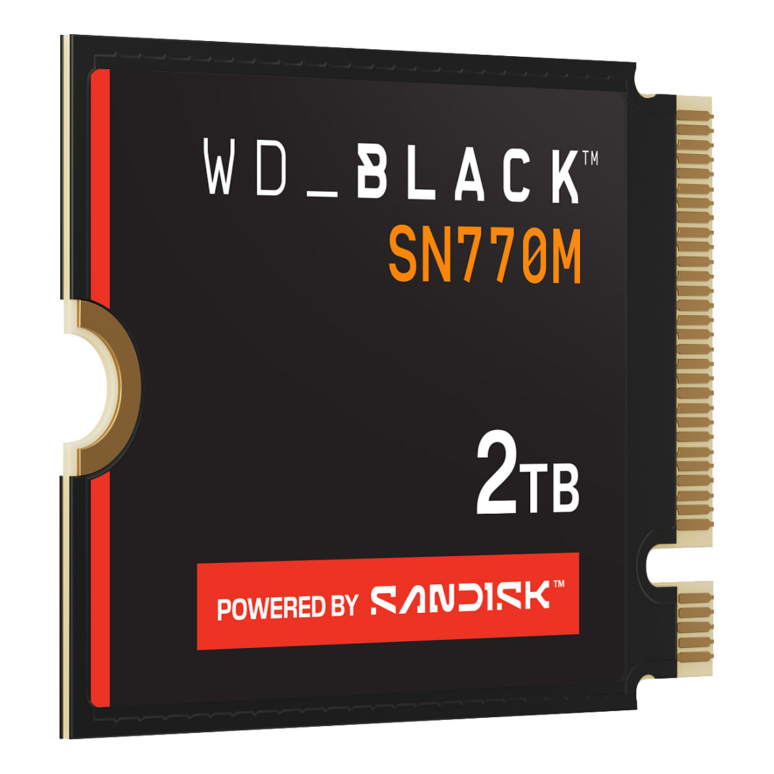M.2 2TB WD Black SN770M WDBDNH0020BBK-WRSN intern 2230 - PCIe 4.0 x4 (NVMe)