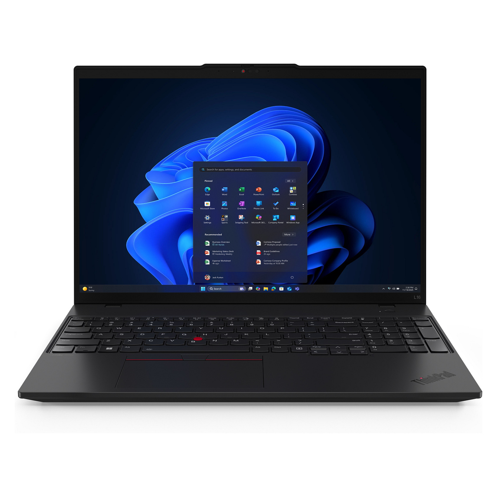 Lenovo ThinkPad L16 AMD G2 16" R5-Pro 215 16/512 WUXGA W11P