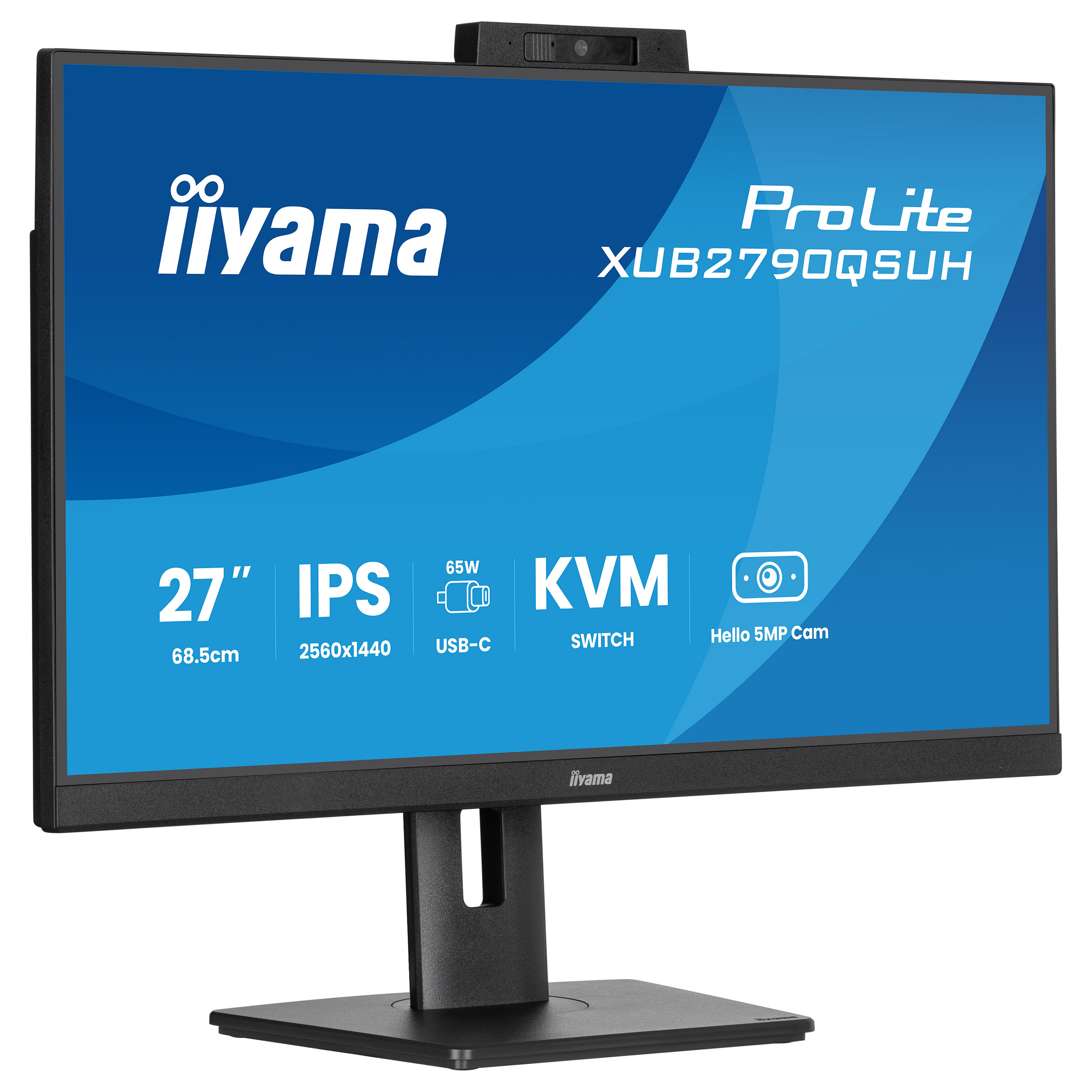 IIYAMA TFT XUB2790QSUH 68.5cm IPS 27''/2560x1440/HDMI/DP/USB-C/KVM/hv