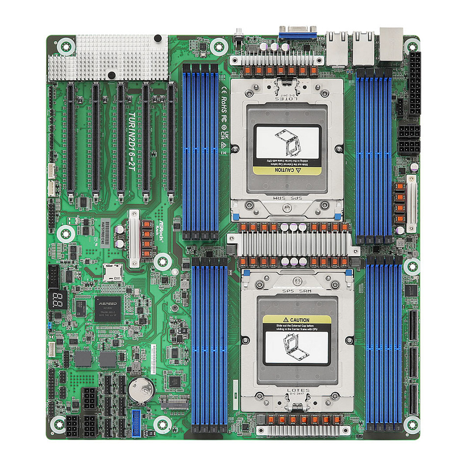 Asrock TURIN2D16-2T motherboard