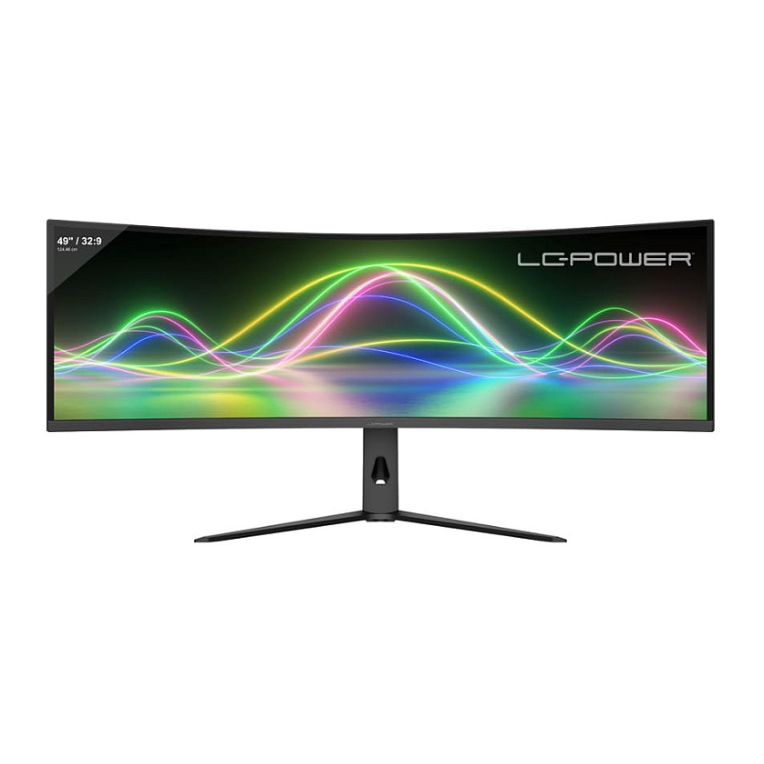LC-Power 124.46cm (49") LC-M49QCK Curved VA+DP+2xHDMI