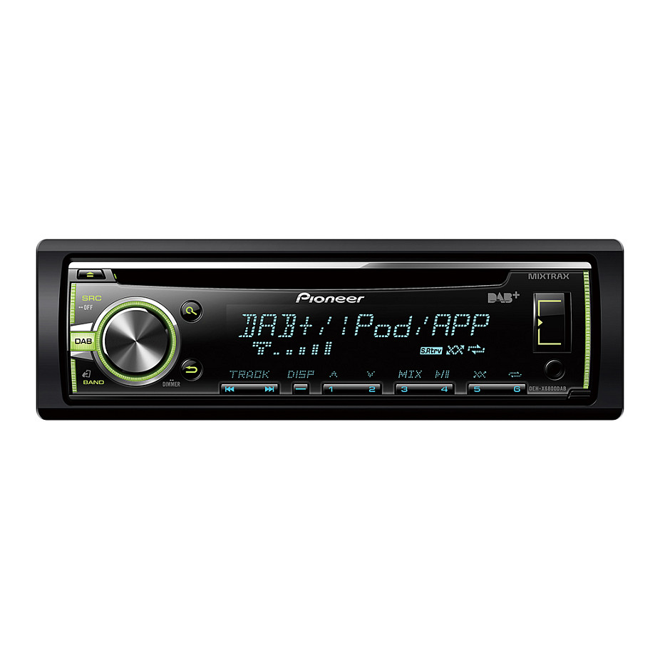 Pioneer DEH-X6800DAB car media receiver