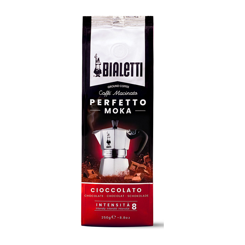 Bialetti Perfetto Moka chocolate gemahlen 250 g